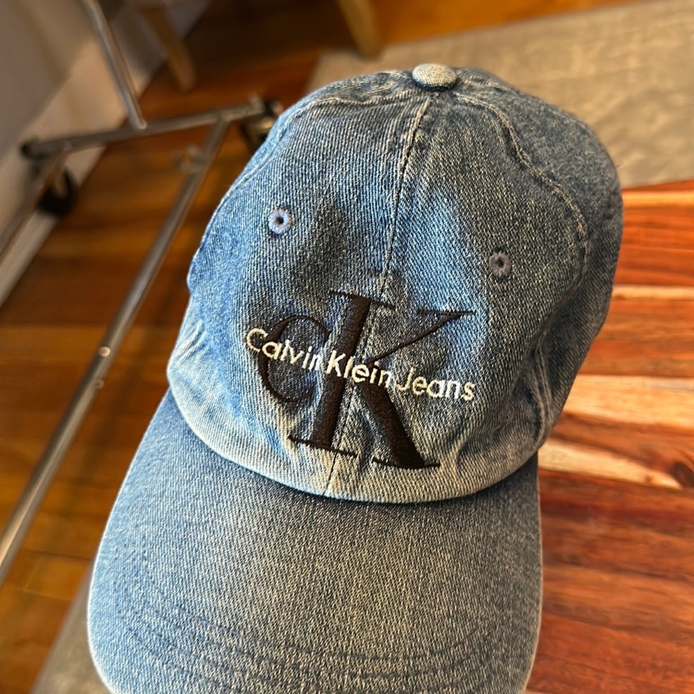 Men’s denim calvin Klein hat